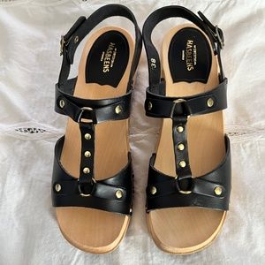 Swedish Hasbeens sandals size 8